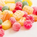 Bombons de frutas Doces duros