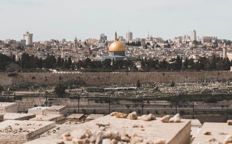 concrete buildings at daytime jerusalem