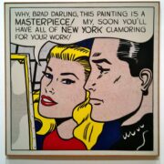 Obra-prima, Roy Lichtenstein, pintura, arte, museu, arte