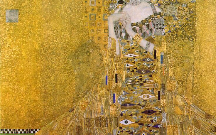 Gustav Klimt Adele Bloch-Bauer I pintura obra de arte