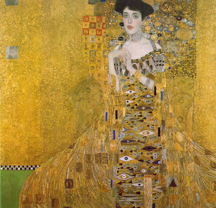 Gustav Klimt Adele Bloch-Bauer I pintura obra de arte