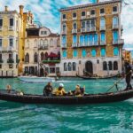 gôndola veneza agua canal italia