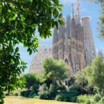 Sagrada Família Barcelona Espanha Catalunha igreja sol