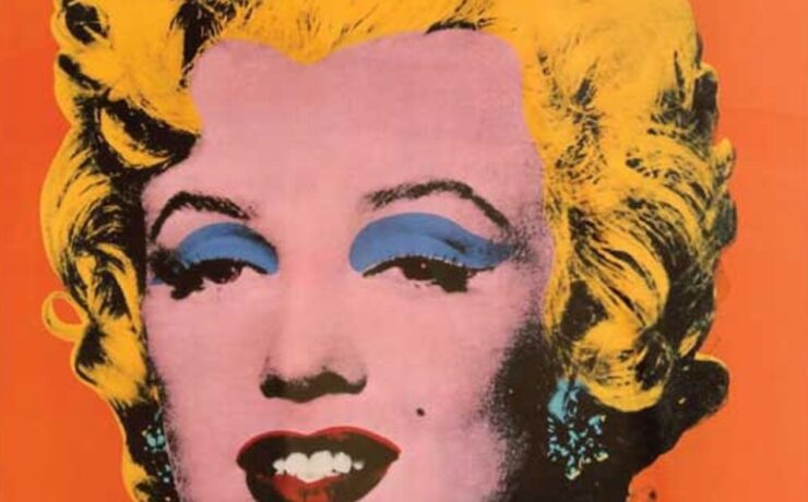 Andy Warhol Orange Marilyn obra-prima pintura arte