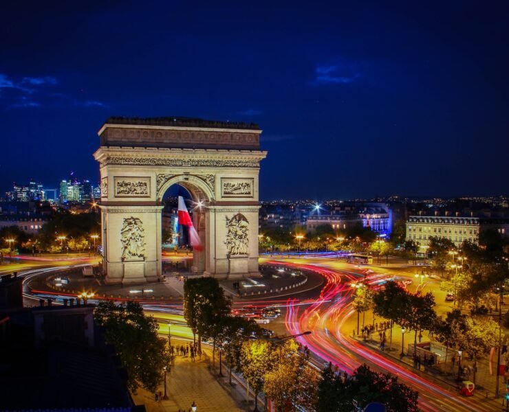 Arco do Triunfo, Paris França