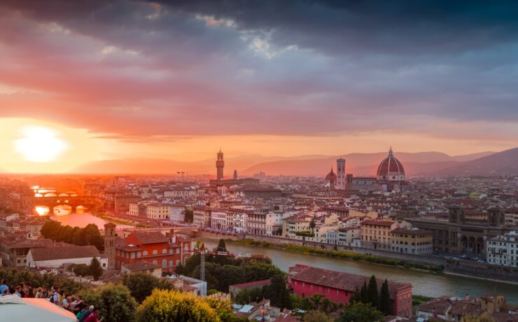 florence city scape italy