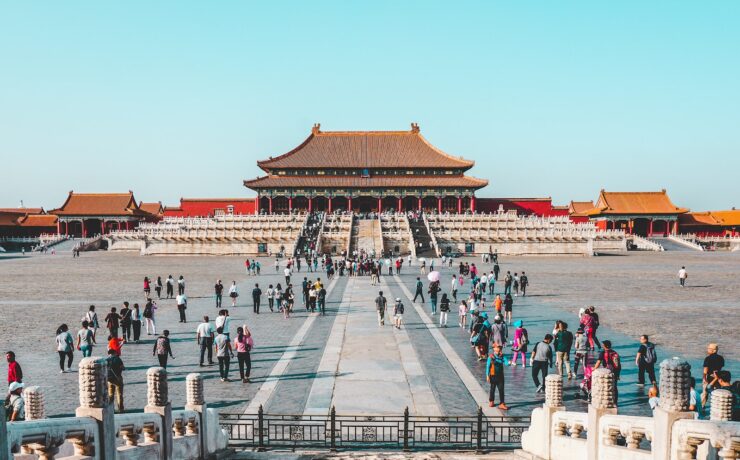 people at Forbidden City in China during daytime Beijing