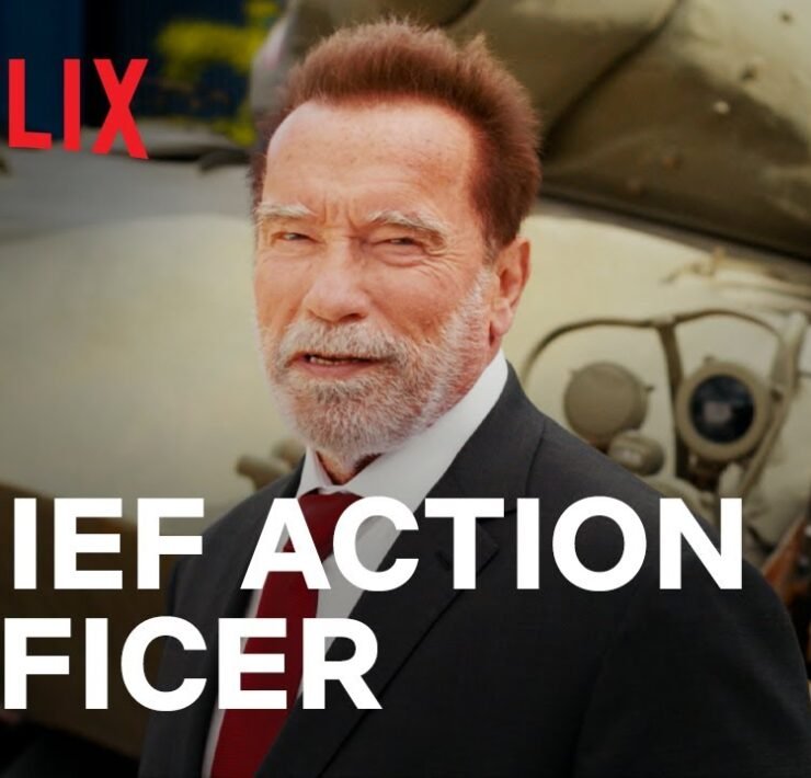 Arnold Schwarzenegger Chief Action Officer Netflix