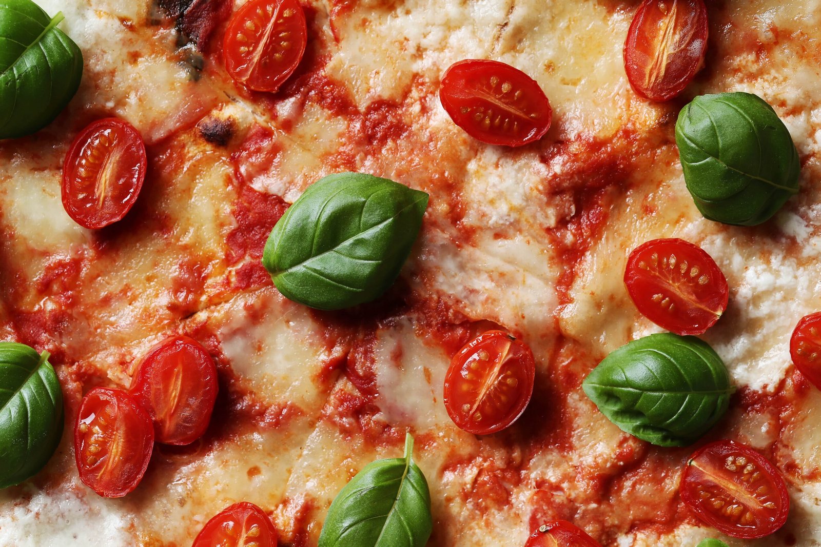 pizza margherita food basilic tomato mozzarella italy