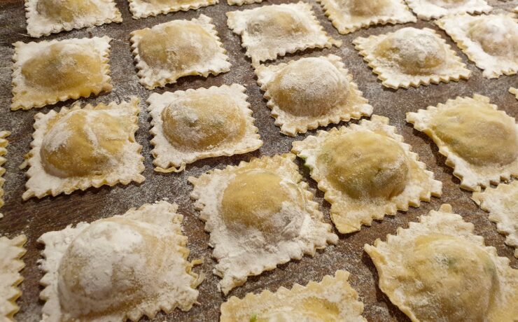 ravioli pasta artigianlità italy