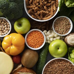 fruta legumes alimentação saudável nutrição