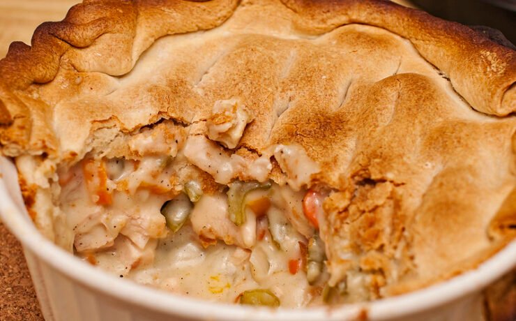 Chicken Pot Pie - Torta de frango (EUA)