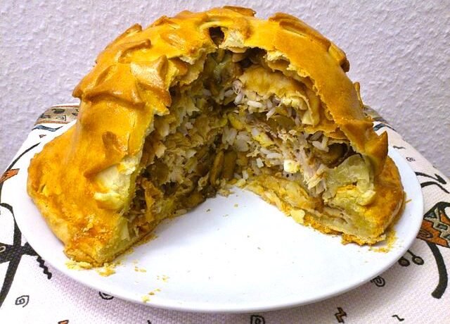 kurnik pirog (Russie)