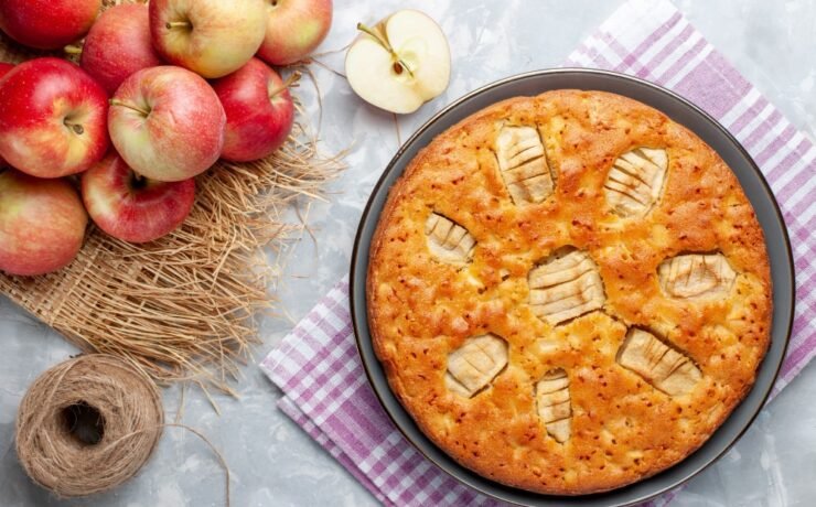 apple pie, torta de maçãs