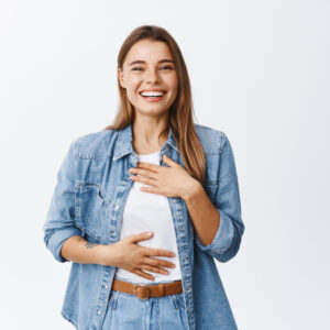 digestion woman belly
