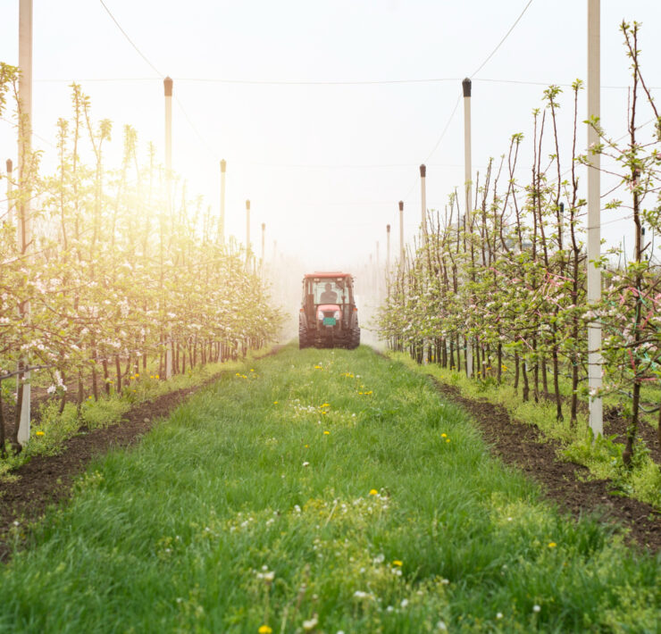tractor agricolture pesticides