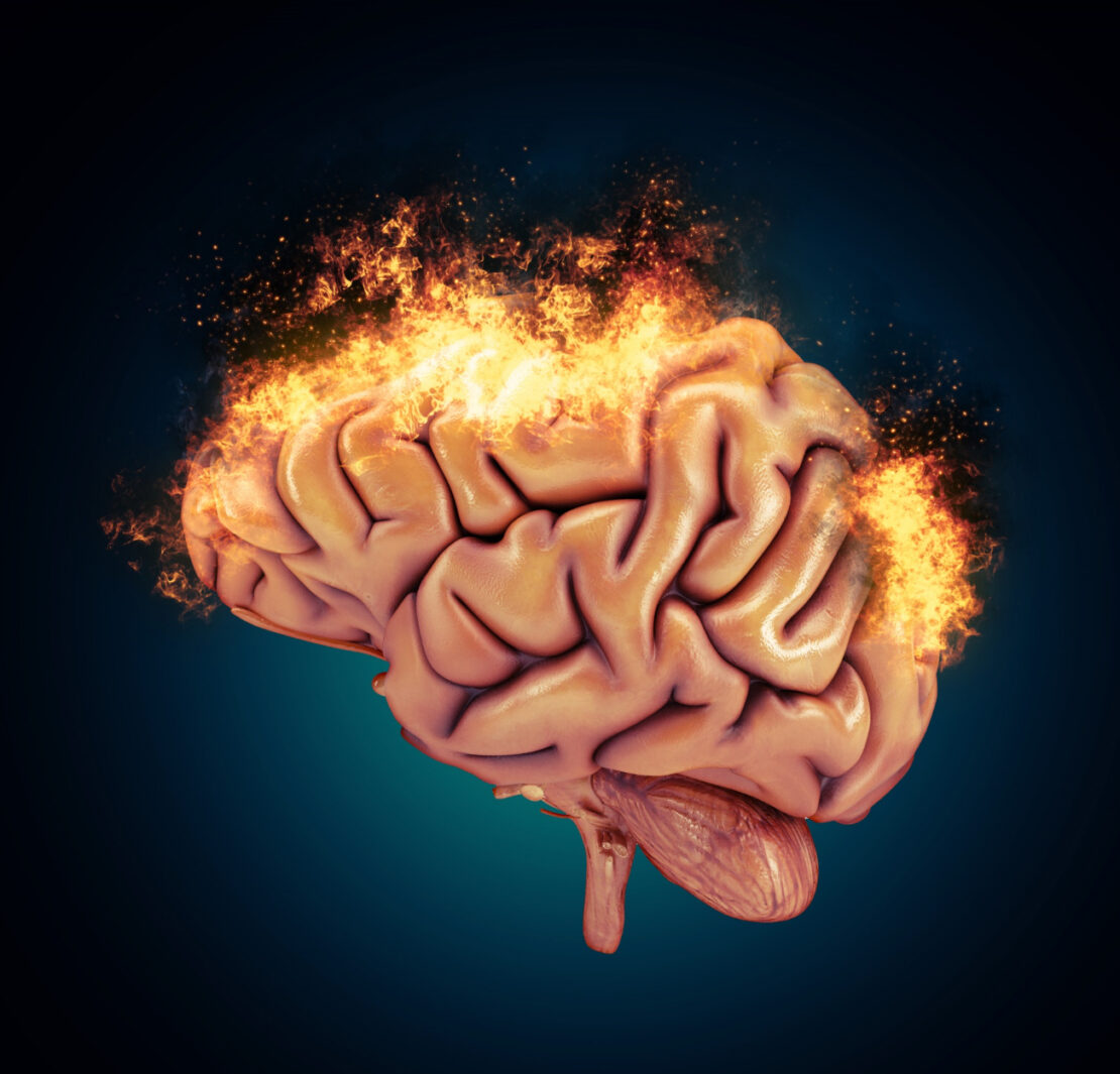 brain damage fire