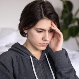 girl overthinking
