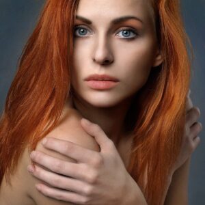 mulher ruiva