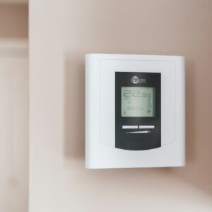 termostado de parede para regular temperatura do ambiente, aquecimento, inverno