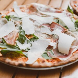 pizza de parmesão