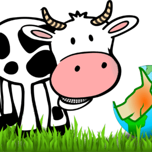 cow, eating, earth, world, funny, cartoon, comic, cow, cow, cow, cow, cow