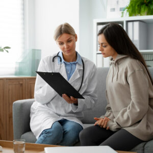 medical help doctor girl