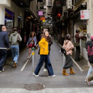crossing on a street