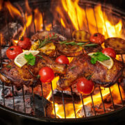 churrasco, carne grelhada