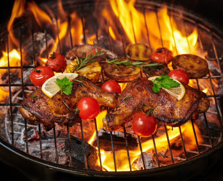barbecue grilled meat