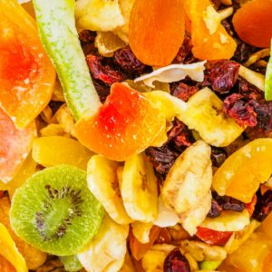 Frutas desidratadas