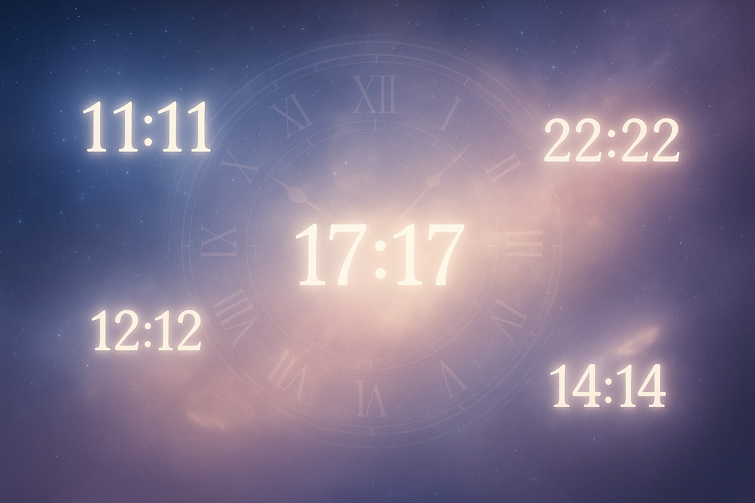 Números angelicais e outras ras espelhadas