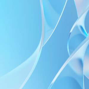 A blurry image of a blue and white background