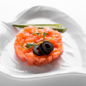 fish salmon tartare