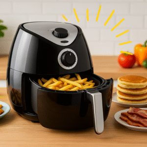 fritadeira sem óleo, air fryer, fritadeira a ar