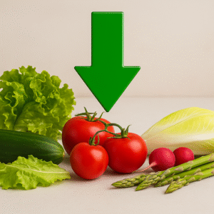 Legumes menos calóricos