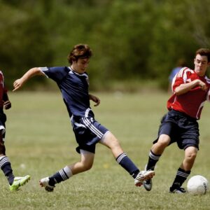 teenager soccer