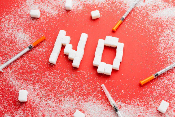 sem açúcar, insulina