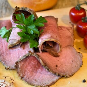 sliced roast beef, rosbife fatiado
