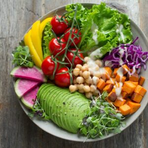 Aumentar o consumo de frutas e vegetais