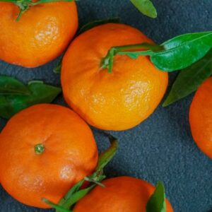tangerinas com chocolate