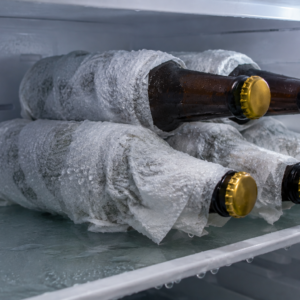 Refrigerar garrafas mais rapidamente