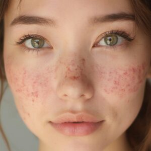 Melhora a condição da pele propensa a acne