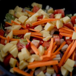 Congelar legumes pré-cozidos