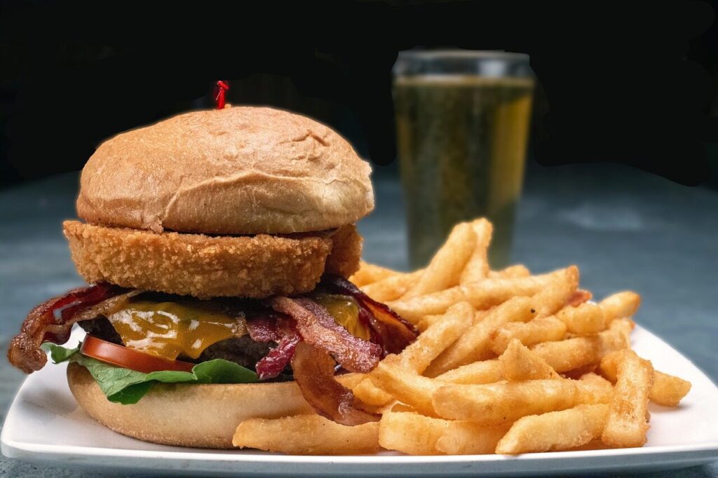 Os Fast Food e seus hambúrgueres